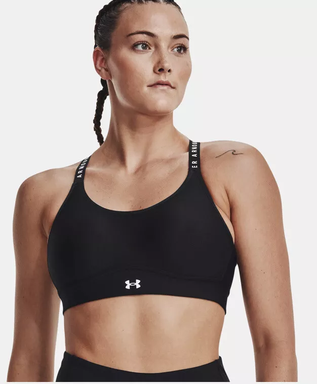 UNDER ARMOUR Infinity Mid Rib Sports Gym Bra UA Women's SIZE 8 XS