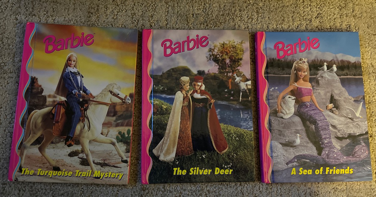 Barbie Books The Turquoise Trail Mystery/The SIlver Deer/A Sea Of Friends - Main Image