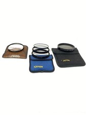 Lot of Various Tiffen Professional Ser.9 Camera Lens, Filters  Adaptors