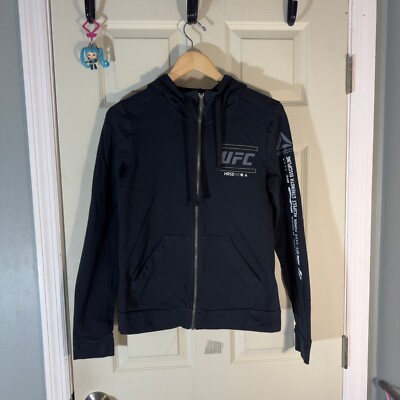 Ufc Hoodie Sweat Reebok Ufc Noir Clothing Hoodie Ufc Reebok Reebok