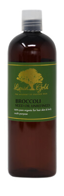 16 oz Premium Liquid Gold Extra Virgin Unrefined Broccoli Seed Oil Pure Organic