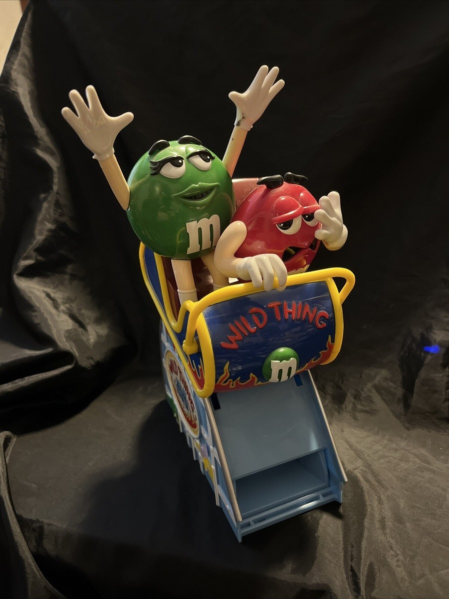 M&M WILD THING Roller Coaster Candy Dispenser MM Candy Co