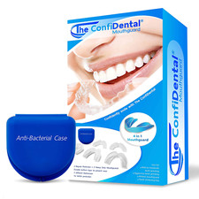 THE CONFIDENTAL MOUTHGUARD 4 IN 1 CUSTOM FIT PACK OF 5 TEETH GRINDING PREVENTION
