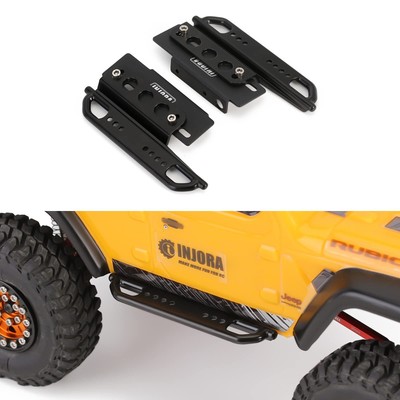Rock Sliders 1/24 RC Car Pedals for Axial SCX24 Deadbolt JLU Bronco Upgrade P...