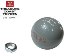 New Oem Toyota Trd 6 Speed Gray Shift Knob