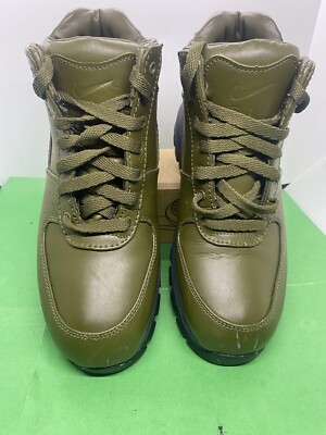 army green acg boots