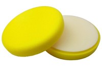 Craft-Equip PRO Ø150Mm Polierschwamm Gelb Glatt Mittel Polierpad Politur Schwamm