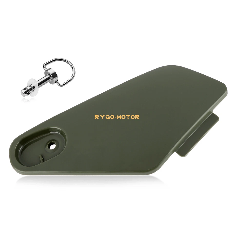 Caja de almacenamiento cubierta de plástico verde y perno para Honda Rancher 350 TRX350 2004-2006 Foto 4 de 4