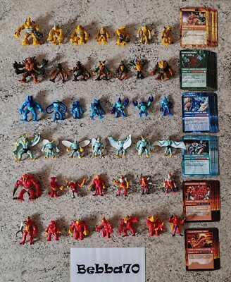 GORMITI SERIE 1: LA SERIE COMPLETA, 42 PERSONAGGI 43 CARTE IN