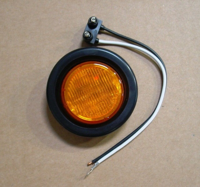 (4) 2.5" Amber LED Clearance Lights for truck trailer RV eBay