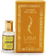 Lasa Aromatic Natural Perfume Silver Moon Fragrance Scented Perfume Oil 10 ml