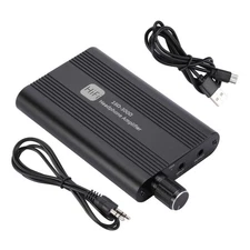 HIFI Headphone Amplifier Stereo Earphone Audio AMP 3.5mm Aux For Music Player