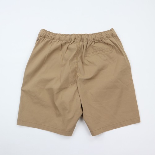 Old Navy 7" Shorts Mens Medium Chino Tech Stretch Flat Front Elastic Waist Brown - Picture 9 of 10