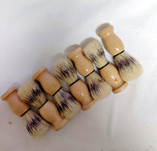  Lot of 7 Hand Crafted Pure Boar Bristle Shaving Brush for Wet Shave, Comfortab