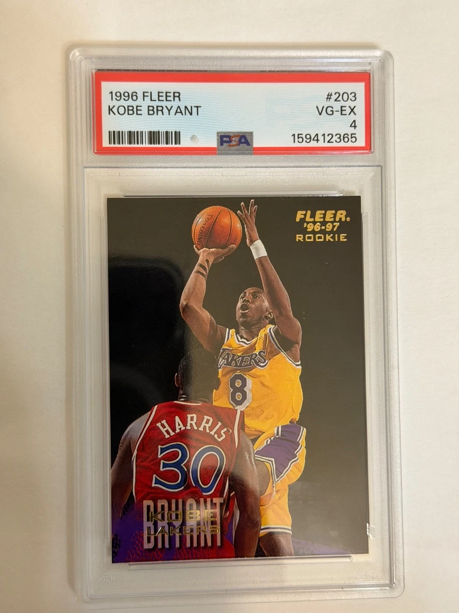 Fleer Kobe Bryant Basketball Rookie Vintageless Sports Trading