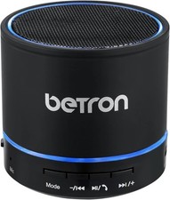 Betron KBS08 Bluetooth Speaker, Wireless, Portable, Mini, Titanium