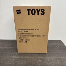 STAR WARS TVC VINTAGE CASE of 8- BOBA FETT  - VC09 REISSUE SEALED