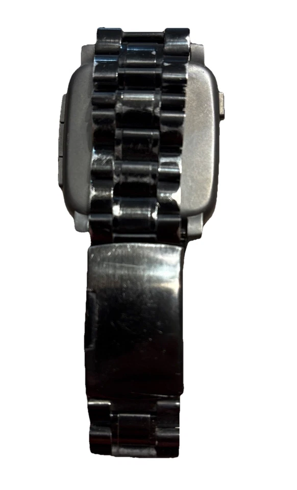 Pebble Time Stahl Smartwatch mit Metallband - Bild 4 von 4