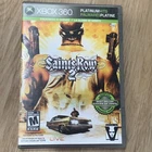 Saints Row 2 Xbox 360 2008 Platinum Hits CIB Both Manuals Tested