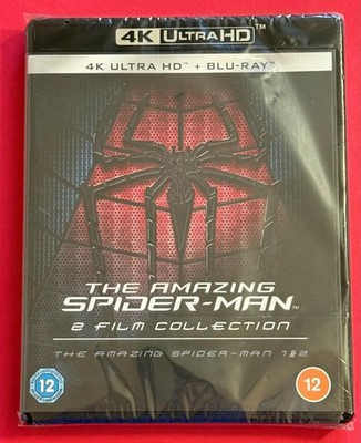 The Amazing Spider-Man 1 & 2  (4K UHD + Blu-ray) (UK IMPORT)