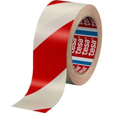 Tesaband rot weiß 50mm 33mtr