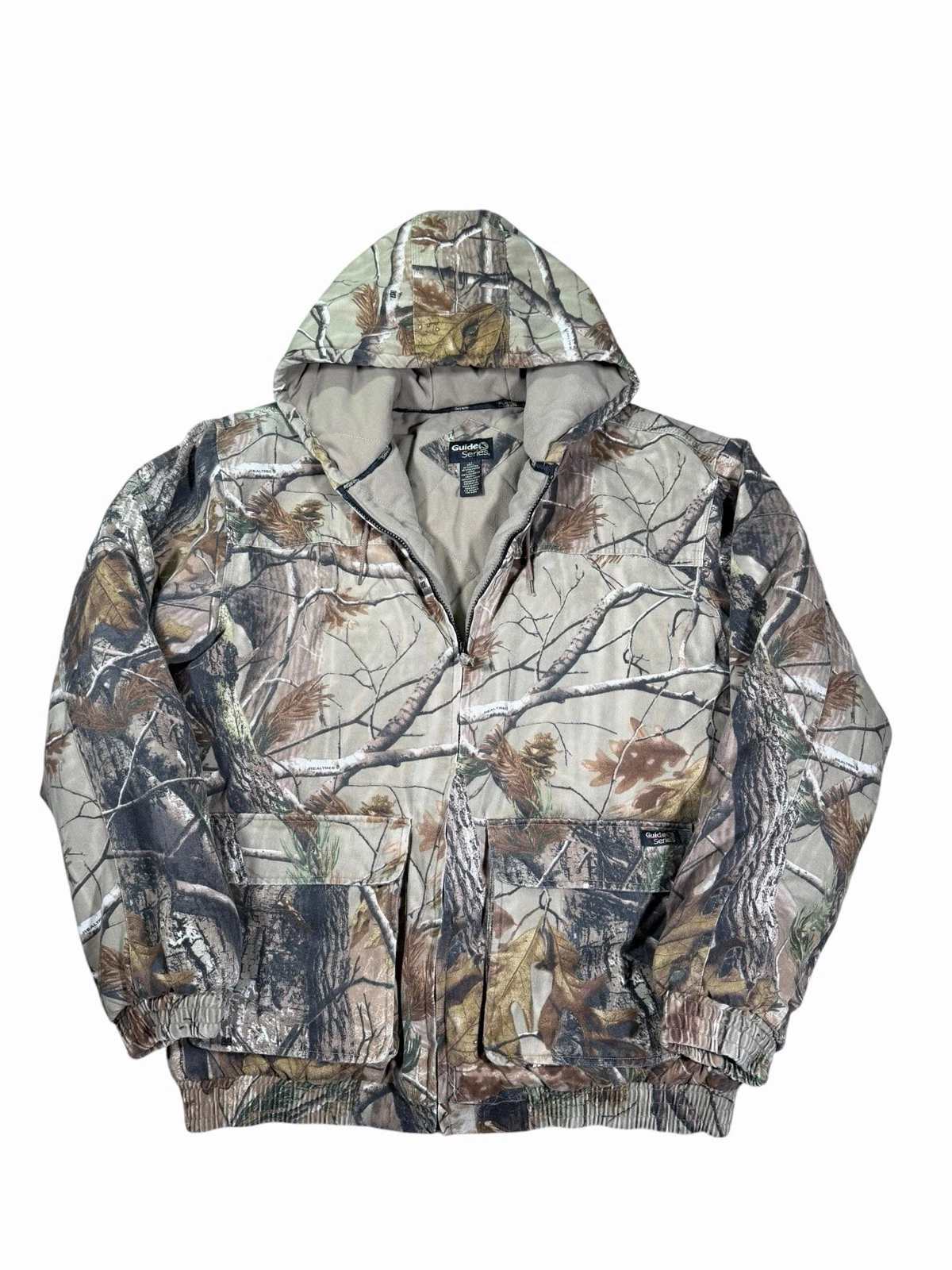 Men’s Guide Series Nature Camo Quilted Jacket Size Large Tall