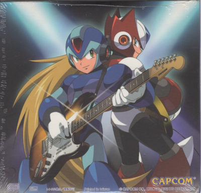 Mega Man Maverick Hunter X Original Soundtrack PSP Japan Promo CD