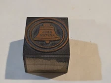 Early Bell System Telephone Letterpress Ink Print Printer Block Stamp