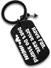 Funny Keychain Gifts for Son Daughter from Mom Teenager Gag Gifts for Teen Boys