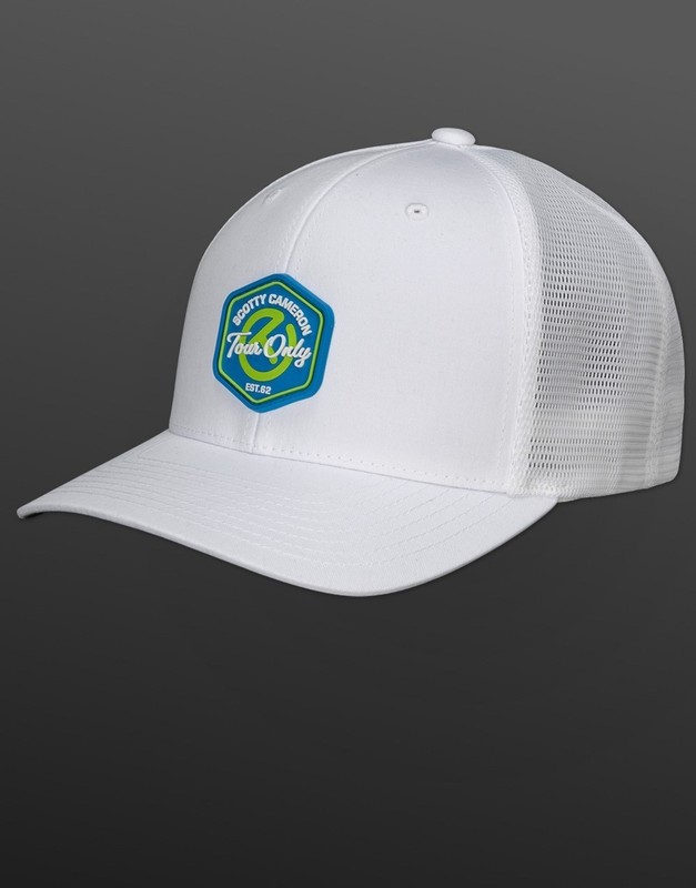 Scotty Cameron 2025 TCC - White Tour Only Flexfit Retro Trucker Hat - NEW
