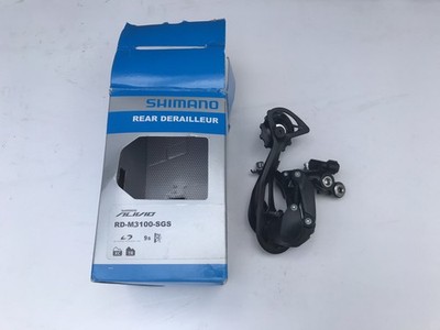 Shimano Alivio RD-M3100-SGS Schaltwerk - Schwarz Neu Open Box Neu in OVP M3100 9S