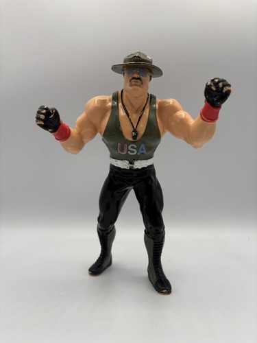 WWF WWE Loose LJN Hasbro SGT Slaughter Mail Away V...
