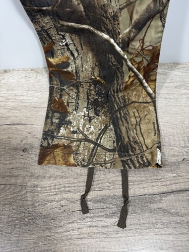 Men's Cabela's 34 Tall Realtree AP Camo Cargo Hunting Pants Adjustable Waist - Picture 7 of 21