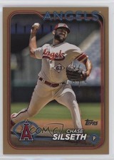 2024 Topps Series 2 Gold 1000/2024 Chase Silseth #585 12fl