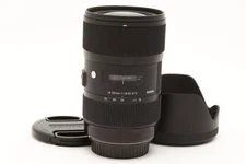 Sigma 18-35mm f1.8 DC HSM Art Lens for Canon EF with Hood #49706