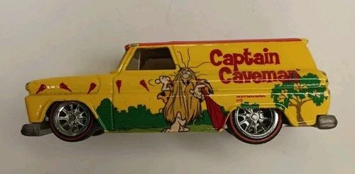 Hot Wheels 2013  GMC Hanna Barbara Captain Caveman Diecast Van Redlines