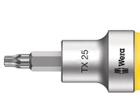 "Socket: Torx®-Bit; TX25; 1/2\"; 60Mm; Chrom-Vanadiu - WERA.05003831001 | EU Stock"