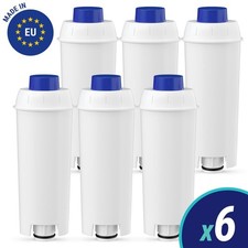 Wasserfilter für DeLonghi Kaffeevollautomat DLSC002 SER3017 Aquafloow 6x