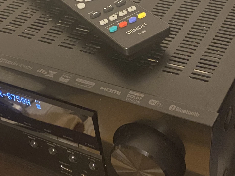 DENON AVR-S750H Netzwerk HEOS 7.2 Receiver DOLBY ATMOS AirPlay2 Dual WiFi 4K UHD - Bild 3 von 4