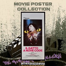 Dario Argento: Il gatto a nove code | Locandina Originale - Italian Movie Poster