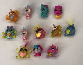 Lot Of 141 Mixed Hatchimals Colleggtibles: Purple, Gold, Silver, Green, Wings +