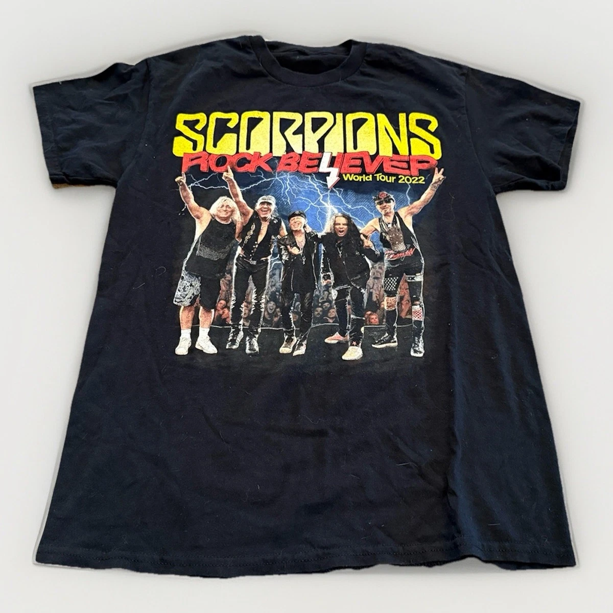 古着バンドTシャツ　ロックT  SCORPIONS 90-91TOUR Lサイズ 古着バンドTシャツ ロックT SCORPIONS 90-91TOUR Lサイズ 90's