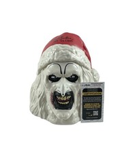 Terrifier 3 Art the Clown Signed Popcorn Bucket Bobby McFarlane Horror Rare JSA