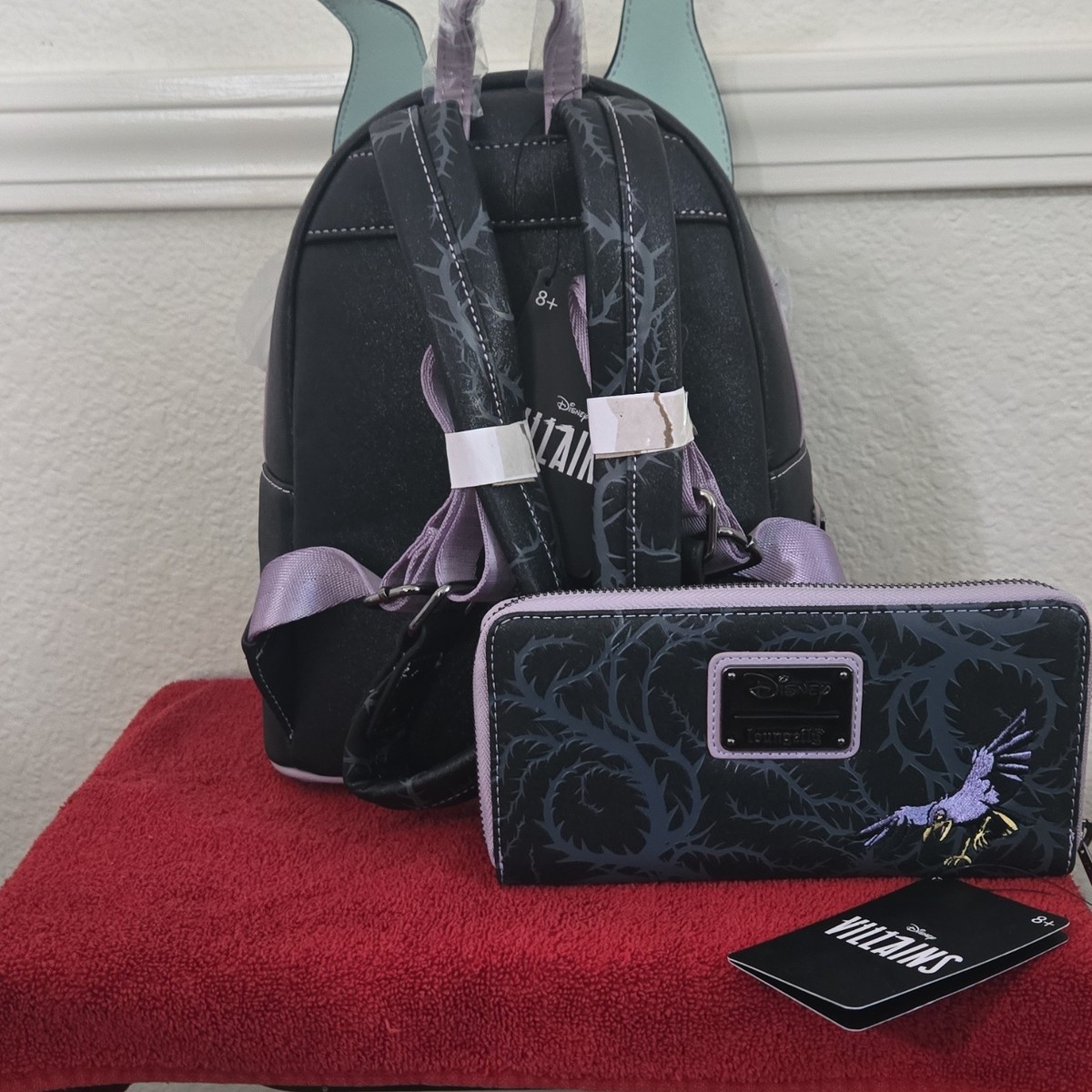 Loungefly Disney Maleficent Sleeping Beauty Mini Backpack 