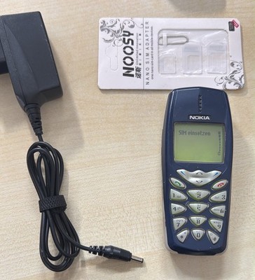 Nokia 3510i Blau Komplett Geprüft Garantie Volle Funktion Accu Neu Händler