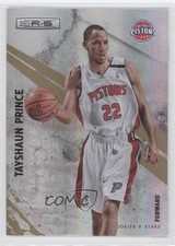 2010-11 Panini Rookies & Stars Gold Holofoil 14/199 Tayshaun Prince #26 0e3