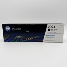 Genuine HP 202A Black Toner Cartridge CF500A OEM New Factory Sealed