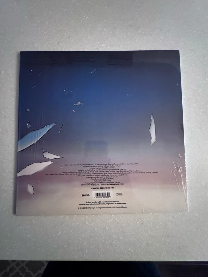 Scorpions-Blackout-Clear Vinyl 180 Gram-Reissue 2023-Special Edition. - Image 2 of 3