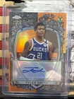 Tyler Smith 2025 Topps Chrome Signature Geometric Orange Refractor Auto /25