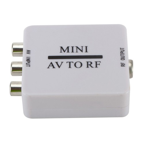 RCA/Composite A/V To RF/Coax/Coaxial Converter RF Modulator AV 2 COAX Adapte ZJ - Picture 10 of 11